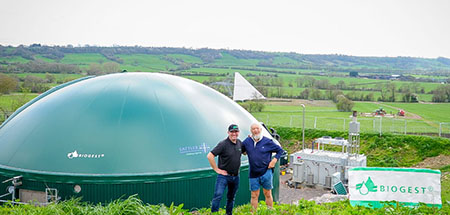 biogas burner