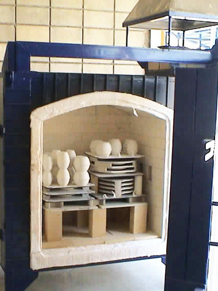 forced draught kiln
